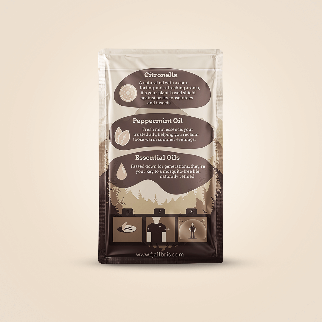 Fjällbris Anti-Mücken & Zecken-Aufkleber