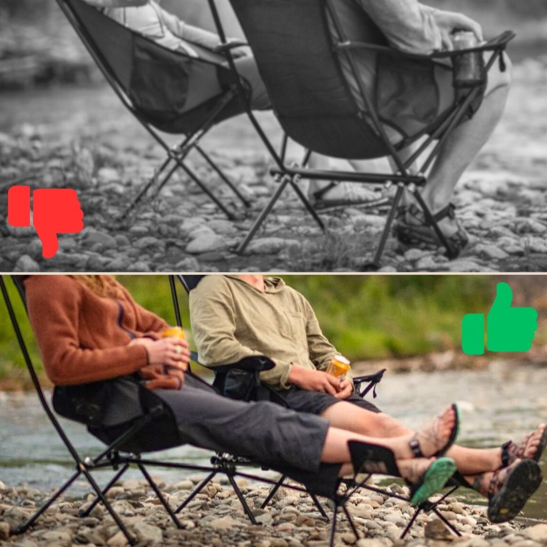 Fußstütze für Gartenstuhl