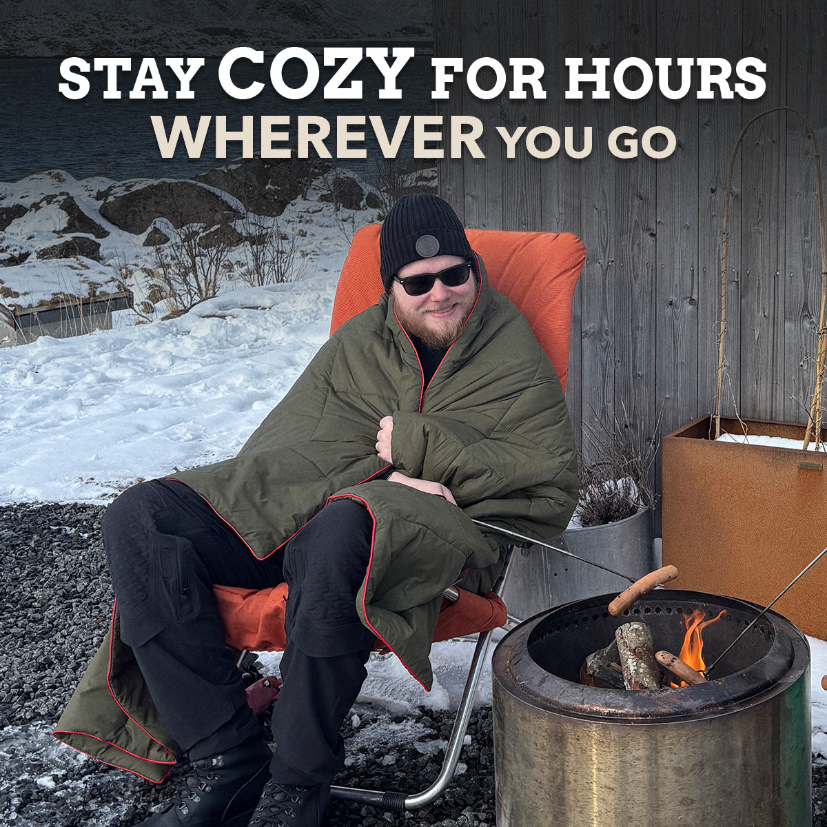 Ultraleichte Pufferdecke