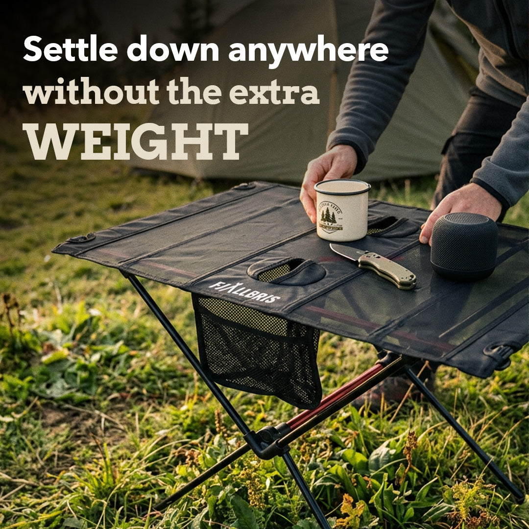 Ultraleichter Campingtisch