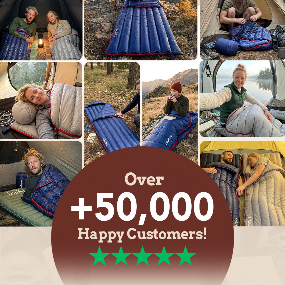 Ultraleichter Gänseschlafsack