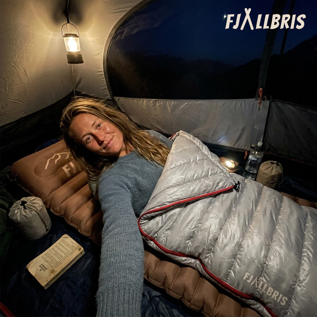 Ultraleichter Gänseschlafsack