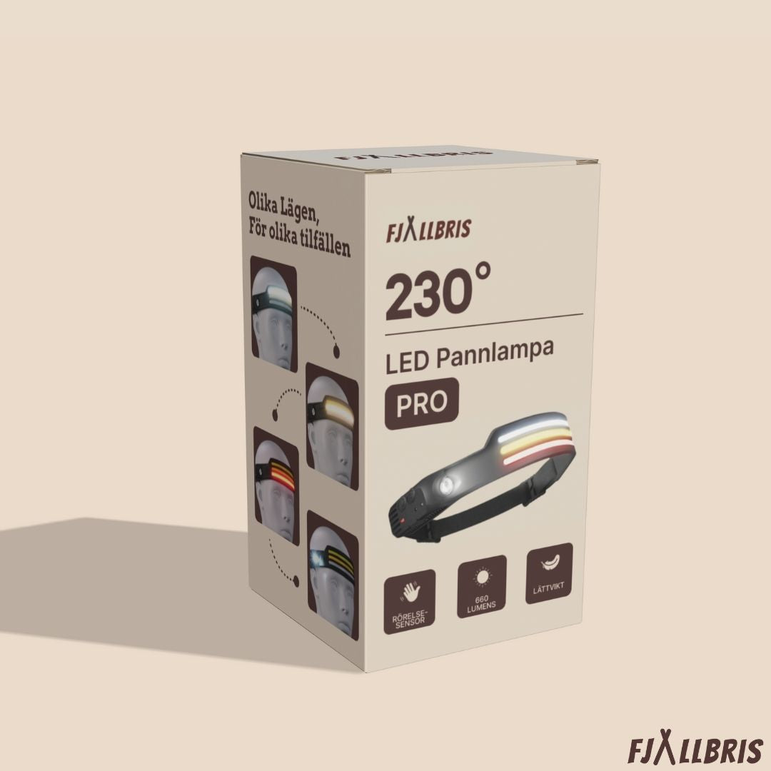 Fjällbris 230° LED Stirnlampe