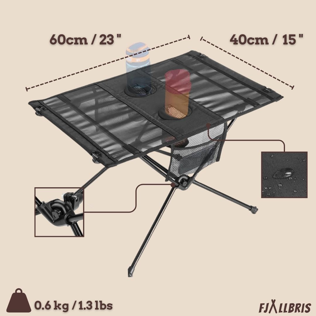 Ultraleichter Campingtisch