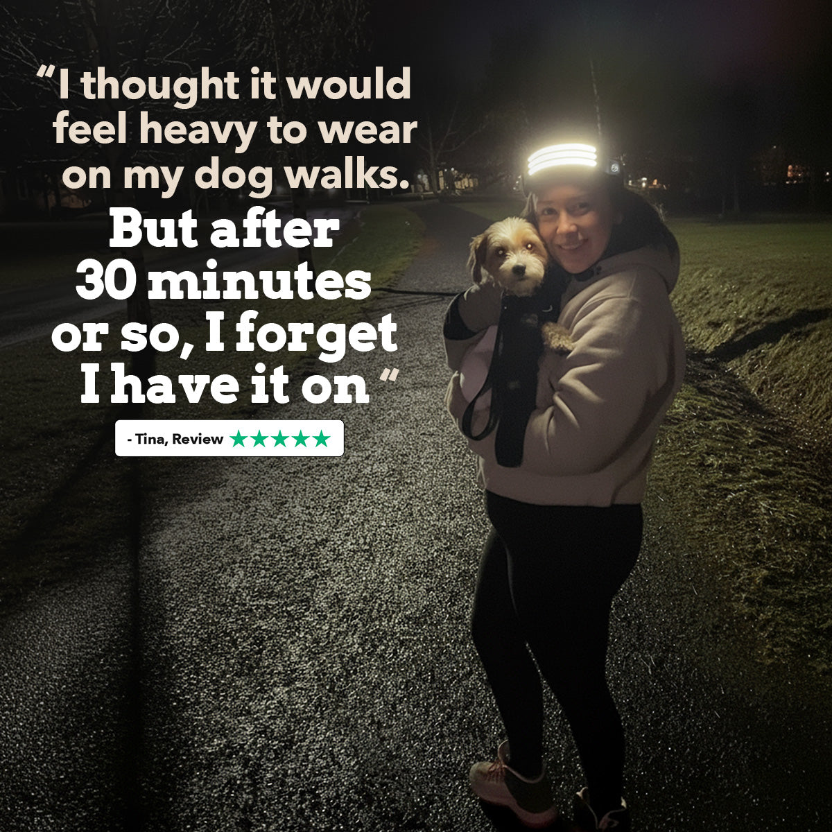 Fjällbris 1000lm LED 230° Stirnlampe PRO 2.0