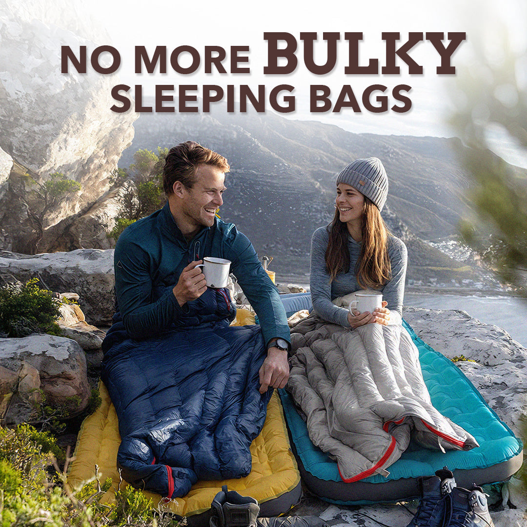 Ultraleichter Gänseschlafsack