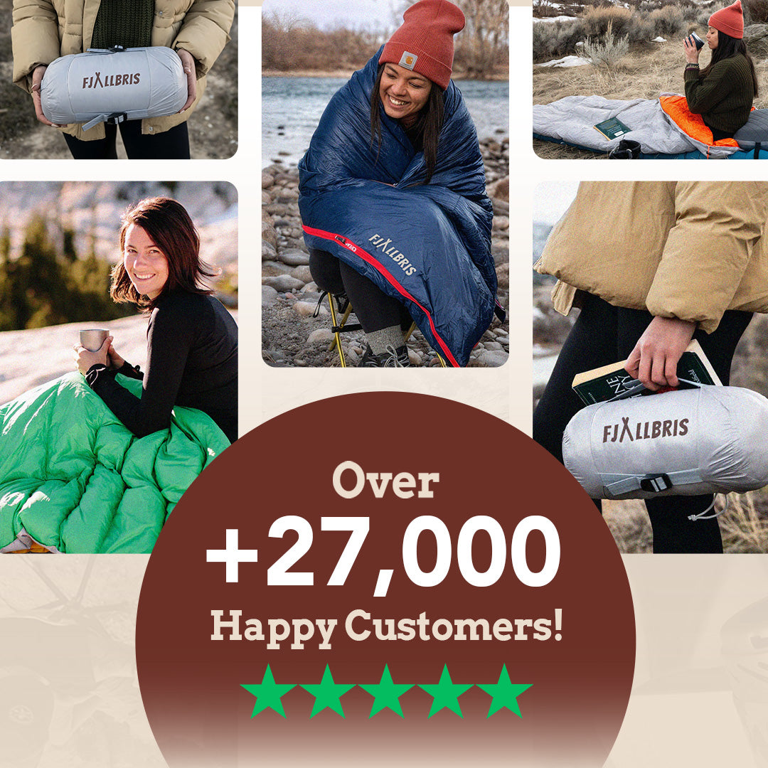 Ultraleichter Gänseschlafsack